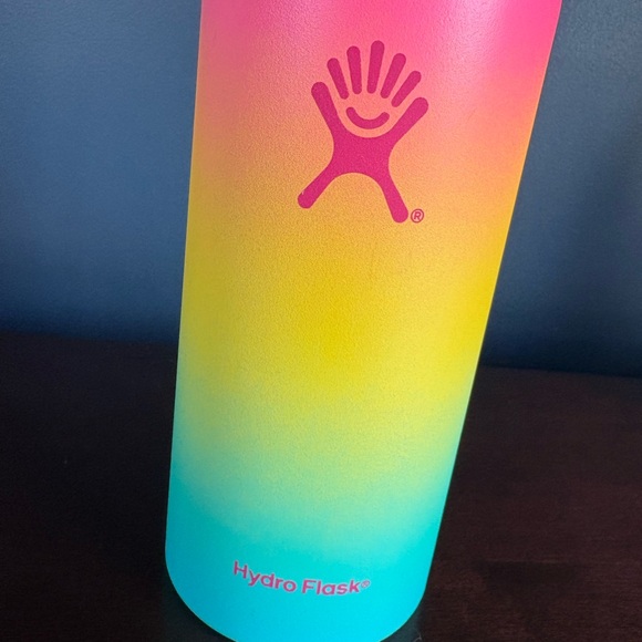 Hydro Flask 32oz Waterbottle - Vibrant Pink, Yellow, Aqua - Picture 2 of 10